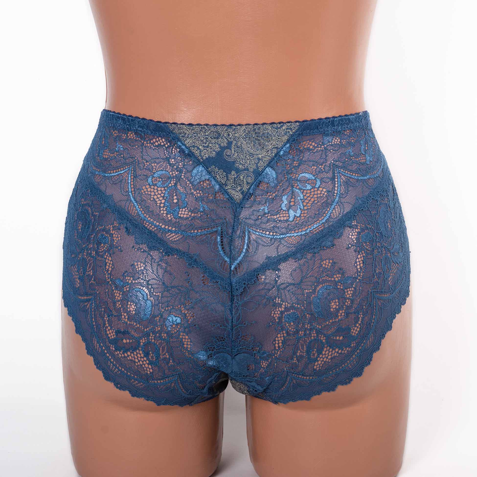 Трусики жіночі мереживні Lanny  52239 смарагдові k3726-3